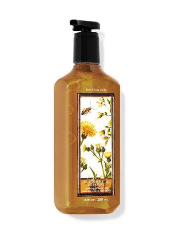 Bath & Body Works Gel Hand Soap, Cleansing Gel, 8 Fl Oz (Sunshine & Lemons)