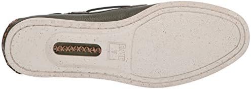 FRYE Men's Briggs Boat Shoe, Green, 7.5 M | Image 3