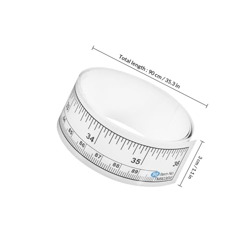 Cinta métrica adhesiva 6 pcs DOITOOL para costura miniatura 2