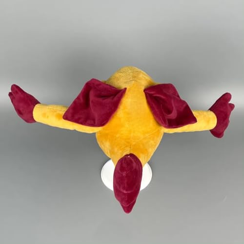 Image of Cute Yellow Big Smile Fish Plush Toy