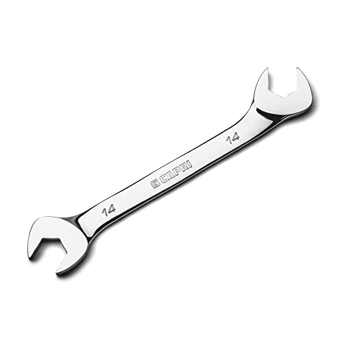 Image of Capri Tools 14 mm Angle Open End Wrench, 30 and 60 angles, Metric