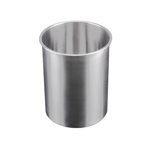 Wine Cooler Bucket Stainless Steel Wine Cooler Wine Bottle Chiller Ice Bucket(2.5L/Silver)