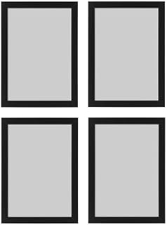 HSD FIISKBO Black A4 21x30cm Photo Frame - Set of 4