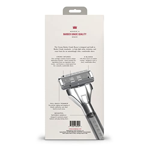 Cremo Astonishingly Superior Barber Grade Refillable System Razor #TOP4