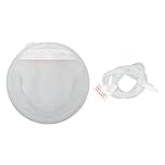 Wearable Breast Pump Cup Hands Free Single Side Silicone Milk Collector 240ml for Postpartum Mothers Food Grade PP and Silicone Material
