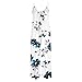 Brunch Pants for Juniors Fall Summer Floral Print Loose Fit Flare Wide Leg Straight Leg Long Boot Cut Leg Jumpsuits Pants Catsuit Women 2025 Clothing Fashion L
