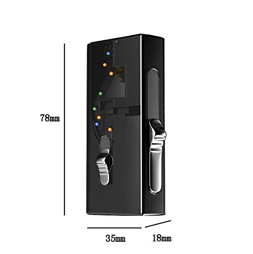 Image of Crushball Dispenser Flavours Ball Capsule Cigarette Semi-Automatic Filling - Easy to Carry, Explosion Beads Pushers, Menthol Storage Container, DIY Filter (White, 100 Capsules)