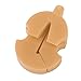Violin Mute, Easy To Install 8Pcs Non Disturbing Others Violin Single Hole Practice Mute Handy Adjustable for Musicians for Instrument (Black) (Red) (Yellow) (Brown)