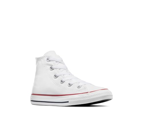 Converse Kids' Chuck Taylor All Star High Top, Optical White, 12.5 Little Kid