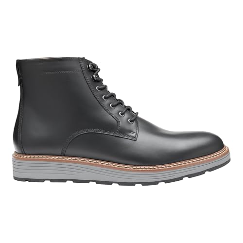 Image of Johnston & Murphy mens Upton Lug Plain Toe Boots
