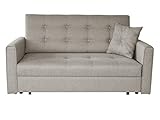 Freistehendes Sofa (Rücken echt bezogen)