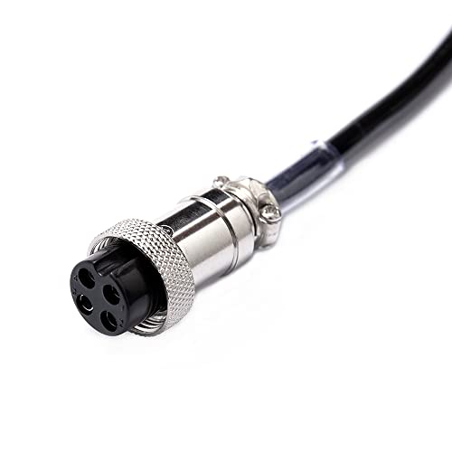Fumei 4 Pin Mic Extension Cable 1.8M Durable Coiled Cable Compatible with Cobra Uniden CB HAM Radio - Image 2