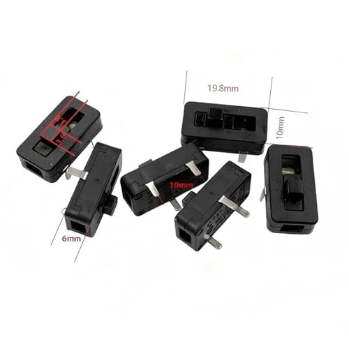 Interruptor de palanca para maquetas y proyectos de electrónica mini control de 2 posiciones 6