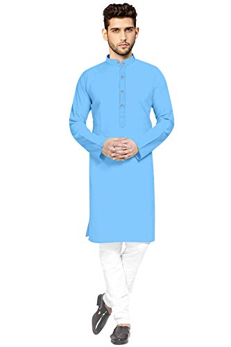 Image of Mens Casual Kurta Payjama Set Cotton