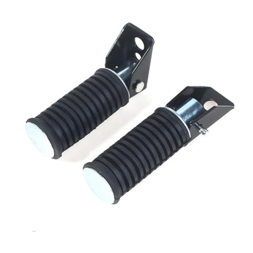 Cale pied velo universel noir et repose pieds de moto GS125 en paire