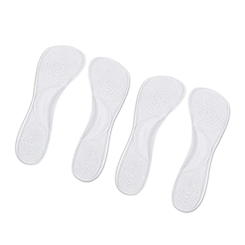 2 pares de plantillas para tacones altos, acolchadas y confortables miniatura 4