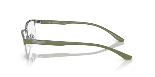 Image of Emporio Armani mens Ea1147 Rectangular Prescription Eyewear Frames