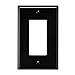 Unbreak Deco Wallplate 1gng Bk