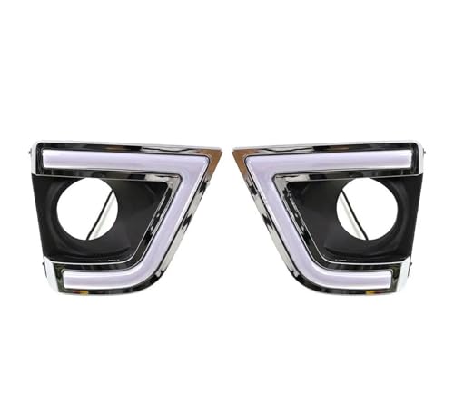 Feux brouillard pour Toyota Corolla 2014-2016 avec feux de jour LED model C