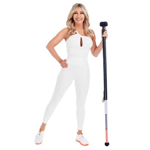 NüvaBar with Resistance Bands - Adjustable Standing or Sitting Wo...