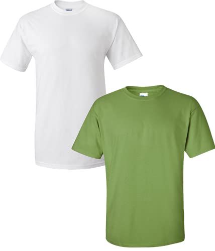 T-shirt en coton homme grande taille XL Gildan G2000 résistant pour éviter la chaleur