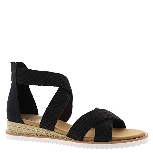 Skechers Sandales Bobs Desert Kiss compensées pour vos vacances d'été et vos promenades en ville
