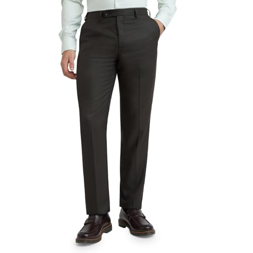 Image of Park Avenue Men's Regular Fit Mid Rise Pants