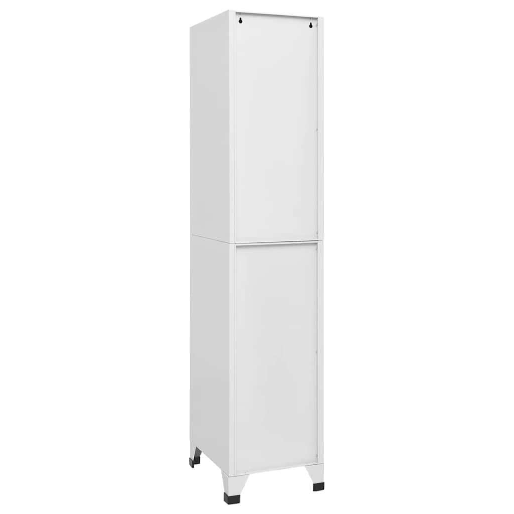 Armadietto in metallo, 38 x 45 x 180 cm, grigio