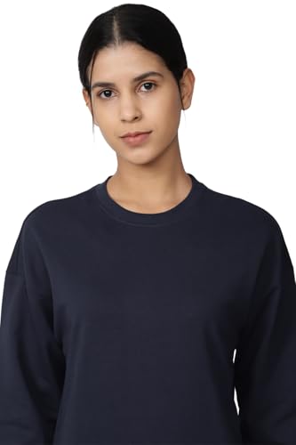 Image of Van Heusen Cotton Women Round Neck Sweatshirt