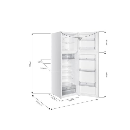 Réfrigérateur congélateur haut Total No Frost Sans givre L54 5 cm x H167 cm - vue 10