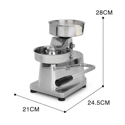 Burger-Maker-Maschine, manuelle Burger-Maschine, Hamburger-Maker, Pressformmaschine, Fleischpresse, wählen Sie zwischen 100 mm, 130 mm oder 150 mm – Bild 4