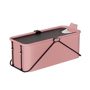 Generisch Tragbare Rosa Whirlpool-Badewanne Modell 1