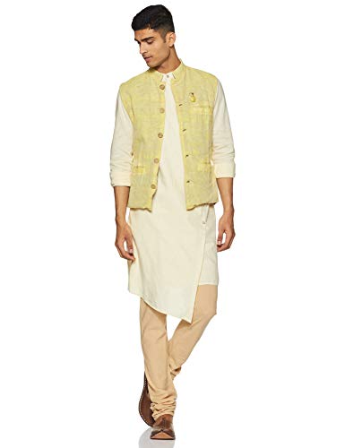 Image of THE INDIAN GARAGE CO Men's Cotton Slim Fit Kurta