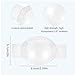 6PCS Eye Shield After Cataract Surgery, Self-Adhesive Clear Plastic Eye Patch with Ventilation Holes, Eye Care Supplies for Eye Post-Operative Recovery for Children & Adults(2.59×2 Inches)