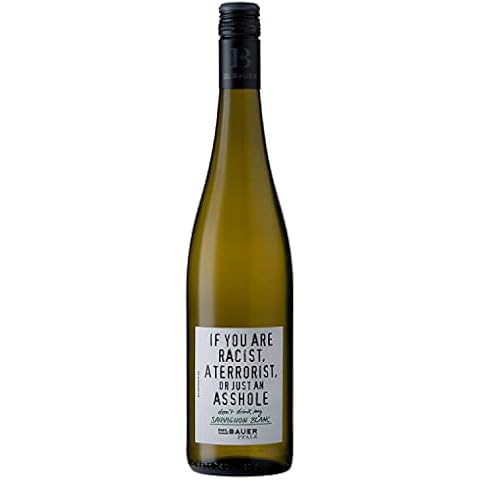 Emil Bauer Sauvignon Blanc "If you are racist Cover