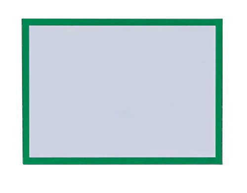 Image of Bi-Office Document Holder DIN A4 Green Magnetic Pack of 5