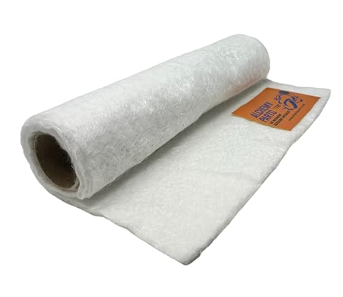 Laine de Roche Absorbant Phonique Pour Echappement Silencieux Moto Scooter | Feuille 320mm x 520mm