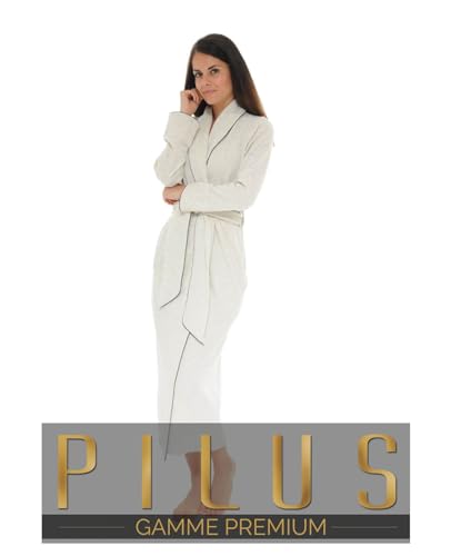 Robe de chambre blanc TADEA pour des matins cocooning