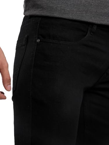Image of WROGN Men's Cotton Stretch Jeans | Mid Rise | Slim Fit