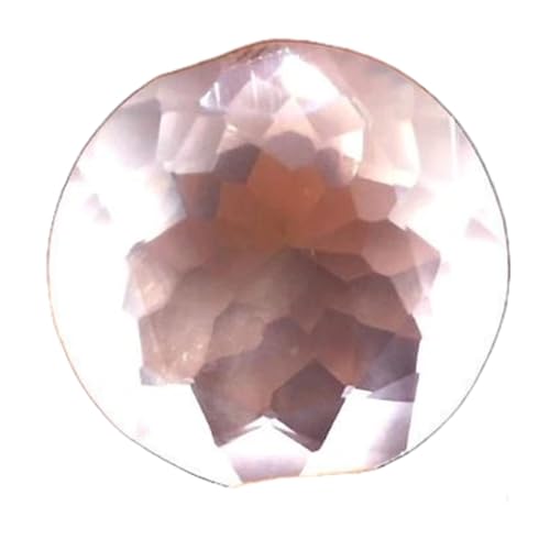 Quartz rose véritable 16mm pour fabriquer un collier cadeau unique