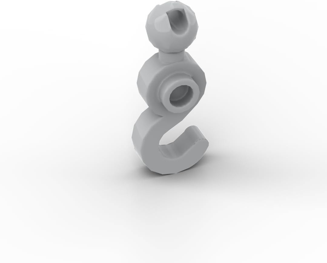 Gobricks GDS-M090 30395 Transportation Hook, Pearl Gold, 50 pcs Brick Parts