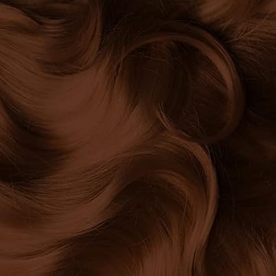 صبغة مانيك ذيل متوسط صبغة شعر بني - خارق - شبه دائم للشوكولاتة ذات اللون المتوسط البني لون الشعر للنساء والرجال - نباتي ، PPD & Ammonia Free ( 4oz )