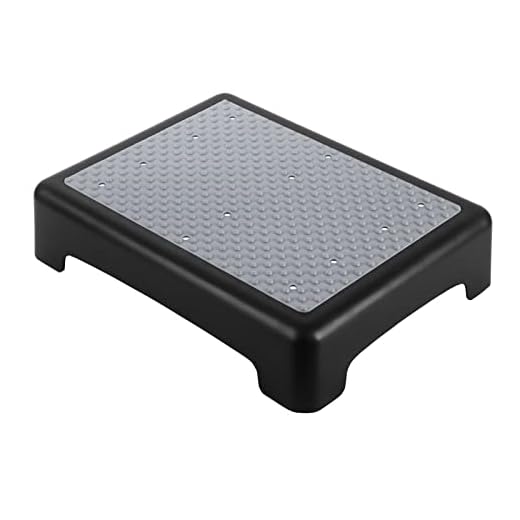 KASSO Step Stool, Non-Slip Mobility Step Platform, Safety Riser Step Stools for Seniors & Adults, 420Lbs Capacity, Indoor/Outdoor Half Step for Stairs, Cars, Bed, Chair, Bathtub