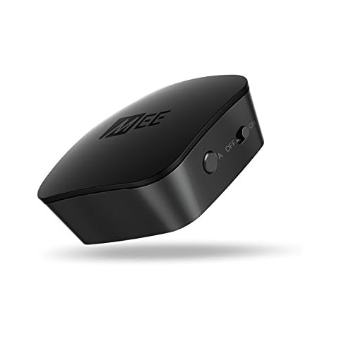 MEE audio Connect Bluetooth Audio Transmitter for up to 2 Bluetooth Wireless Headphones/Speakers, Bluetooth Adapter with AptX Low Latency for TV/PC/Airplane/Gym with 3.5mm Jack/AUX/RCA/Optical input Cover