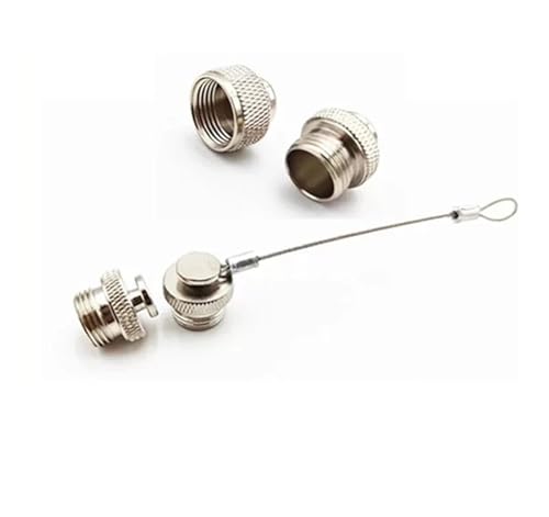 Protector de Conector de Aviación con Rosca Interna y Externa Khaki miniatura 2