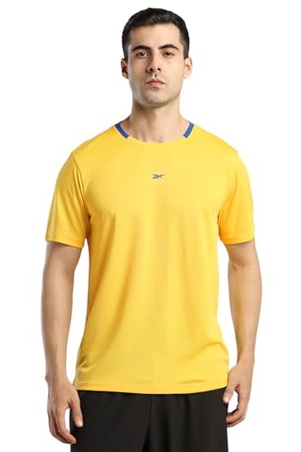 Image of Reebok Men's Sport T-Shirt - Moisture Wicking Sports T-Shirt | Workout Running Training Tshirt for Men's | Half Sleeve Active Tee