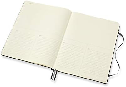 Moleskine - Pro Project Planner, Professional Planner and Notebook for Objectives, Productivity Diary for Projects and Project Management, Hard Cover, Size X-Large 19 x 25 cm, Colour Black, 288 Pages