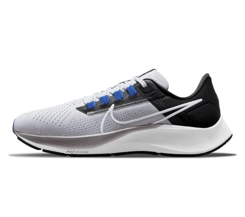 Nike Air Zoom Pegasus 38, Zapatillas Deportivas Hombre, Wolf Gris Blanco Negro, 42 EU
