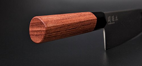 Foto von KAI Seki Magoroku Red Wood Griff Officemesser mit red Wood Griff, Klinge 10,0 cm, MGR-0100P