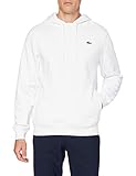Seitentaschen Lacoste Herren SH1527 Sweatshirt, Blanc/Blanc, L